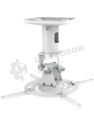 Кронштейн для проектора Cactus CS-VM-PRV3-WT белый макс.15кг настенный и потолочный поворот и наклон