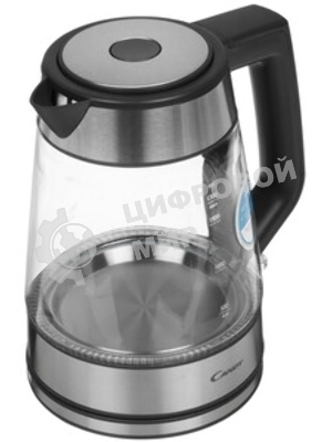 Чайник электрический Candy CK-303 1.8л. 2200Вт графит корпус: Металл/стекло/пластик