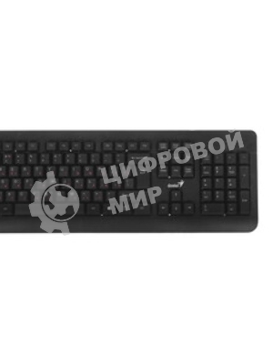 Комплект клавиатура+мышь Genius Scorpion KM-GX3 проводной, USB, 2400 DPI, черный