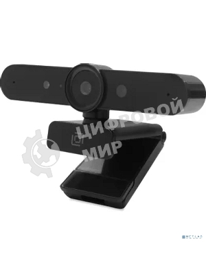Веб-камера OKLICK OK-C031FH 1920x1080, 30 кадр/с, USB Type-A, микрофон (шумоподавление), автоматическая фокусировка, универсальное крепление