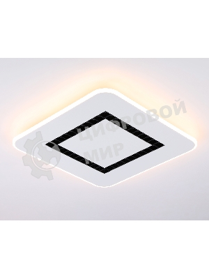 Светильник Ambrella light FL51415 WH белый 3000K/4200K/6400K 68W 488*488*40 (ПДУ ИК)