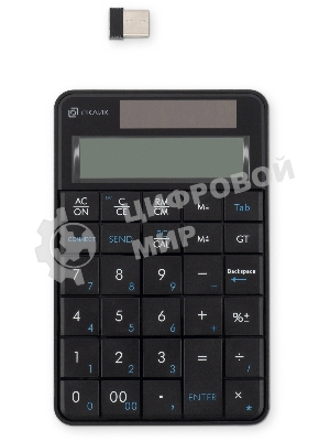 Цифровой блок Oklick K604W беспроводная, радиоканал, чёрный