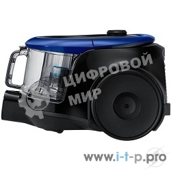 Пылесос Samsung VC18M21A0SB синий, 380/1800 Вт, уборка сухая, пылесборник контейнер 1.5 л