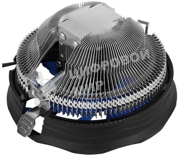 Кулер для процессора AeroCool/Formula Verkho Plus серебристый/черный, 120 мм, алюминий, 2000 об/мин, 26.5 дБ, 4 pin, 110 Вт, 68 мм