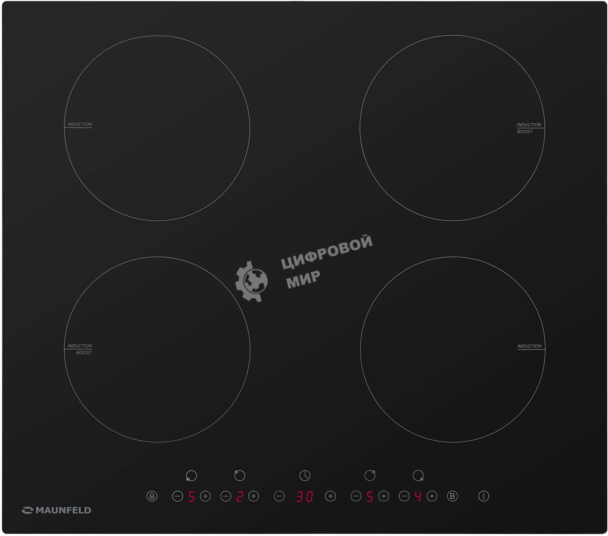 Индукционная варочная панель Maunfeld EVI.594-BK черный