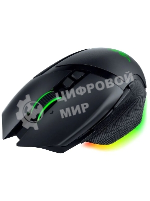 Мышь беспроводная/проводная Razer Basilisk V3 Pro 35K черный, 35000 dpi, радиоканал, Bluetooth, USB, кнопки - 11