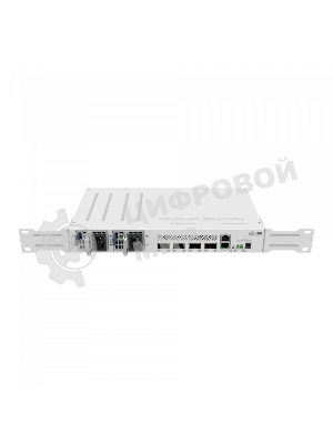 Коммутатор Mikrotik CRS504-4XQ-IN, 1x10Base-T/100Base-TX, 4xQSFP28, Switching capacity 800 Gbps