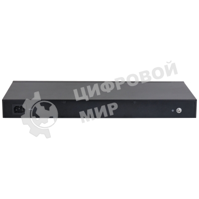 Коммутатор Dahua DH-CS4226-24ET-240 (L2) 24x100Мбит/с 2x1Gbит/с 2xКомбо(1000BASE-T/SFP) 240W управляемый