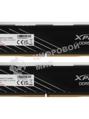 Оперативная память XPG Lancer Blade, DDR5, 32GB (2x16 GB), 6000 MHz, CL36, радиатор, белый
