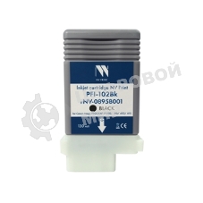 Картридж струйный NVPrint PFI-102Bk (NV-0895B001) Black для Canon ImagePROGRAF iPF500/510/600/610 (130 мл) совместимый