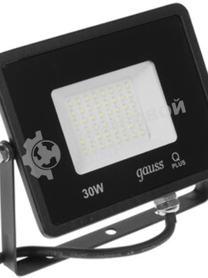 Прожектор светодиодный Gauss LED 30W IP65 6500К черный 1/10