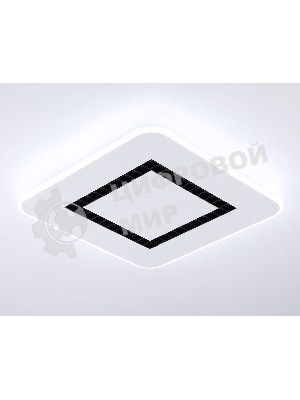 Светильник Ambrella light FL51415 WH белый 3000K/4200K/6400K 68W 488*488*40 (ПДУ ИК)
