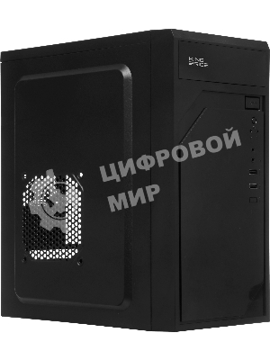 Компьютерный корпус KingPrice KPCC-MN208 черный без БП mATX 1x80мм 2x120мм 2xUSB 2.0 audio