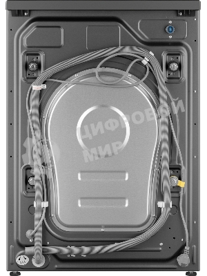 Стиральная машина Weissgauff WM 58411 Direct Drive Inverter Premium Steam Grey серая, загрузка фронтальная 11кг, 1400 об/мин., класс: A+++
