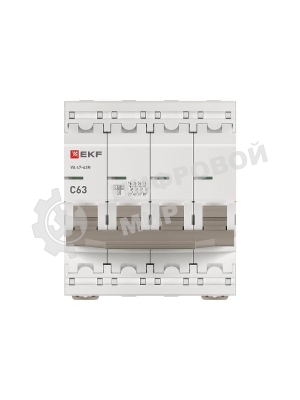 Выключатель автоматический модульный 4п 63А C 4.5кА ВА 47-63N PROxima EKF M634463C