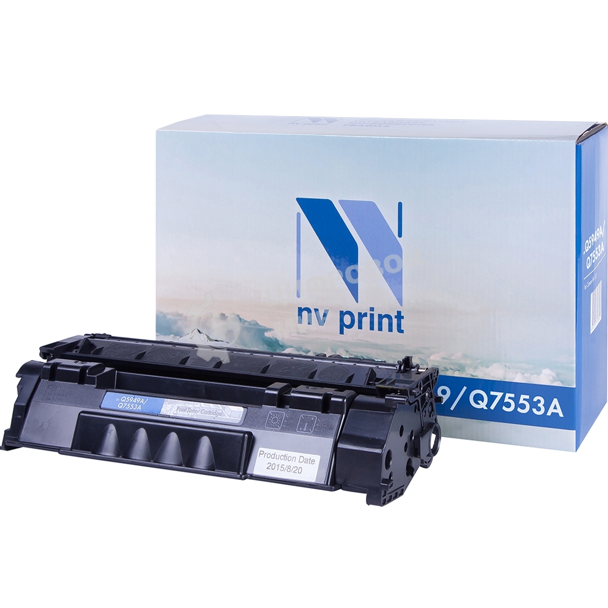 Картридж лазерный NVPrint совместимый HP Q5949A/Q7553A для LJ 1160/1320/3390/3392/P2014/P2015/M2727 (3000k)