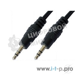 Кабель 5bites AC35J-020M 3.5 Jack/M - 3.5 Jack/M, 2м, стерео