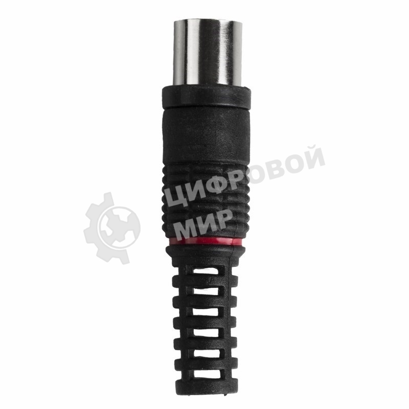 Разъем штекер TV PROconnect без пайки черный