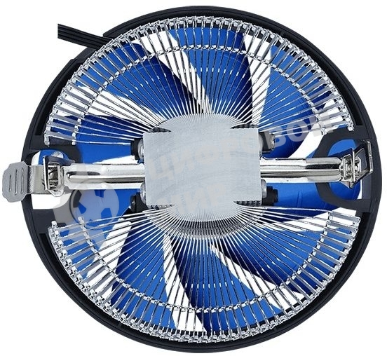 Кулер для процессора AeroCool/Formula Verkho Plus серебристый/черный, 120 мм, алюминий, 2000 об/мин, 26.5 дБ, 4 pin, 110 Вт, 68 мм