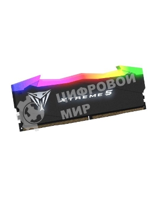 Оперативная память Patriot Viper Xtreme 5, DDR5, 32GB (2x16GB), 7600MHz, CL36, DIMM, с радиаторами, черный