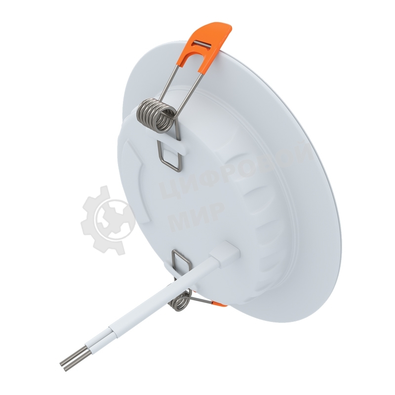 Панель светодиодная встраиваемая круглая 18Вт 230В 6500К 1440Лм 185мм белая IP20 LAMPER