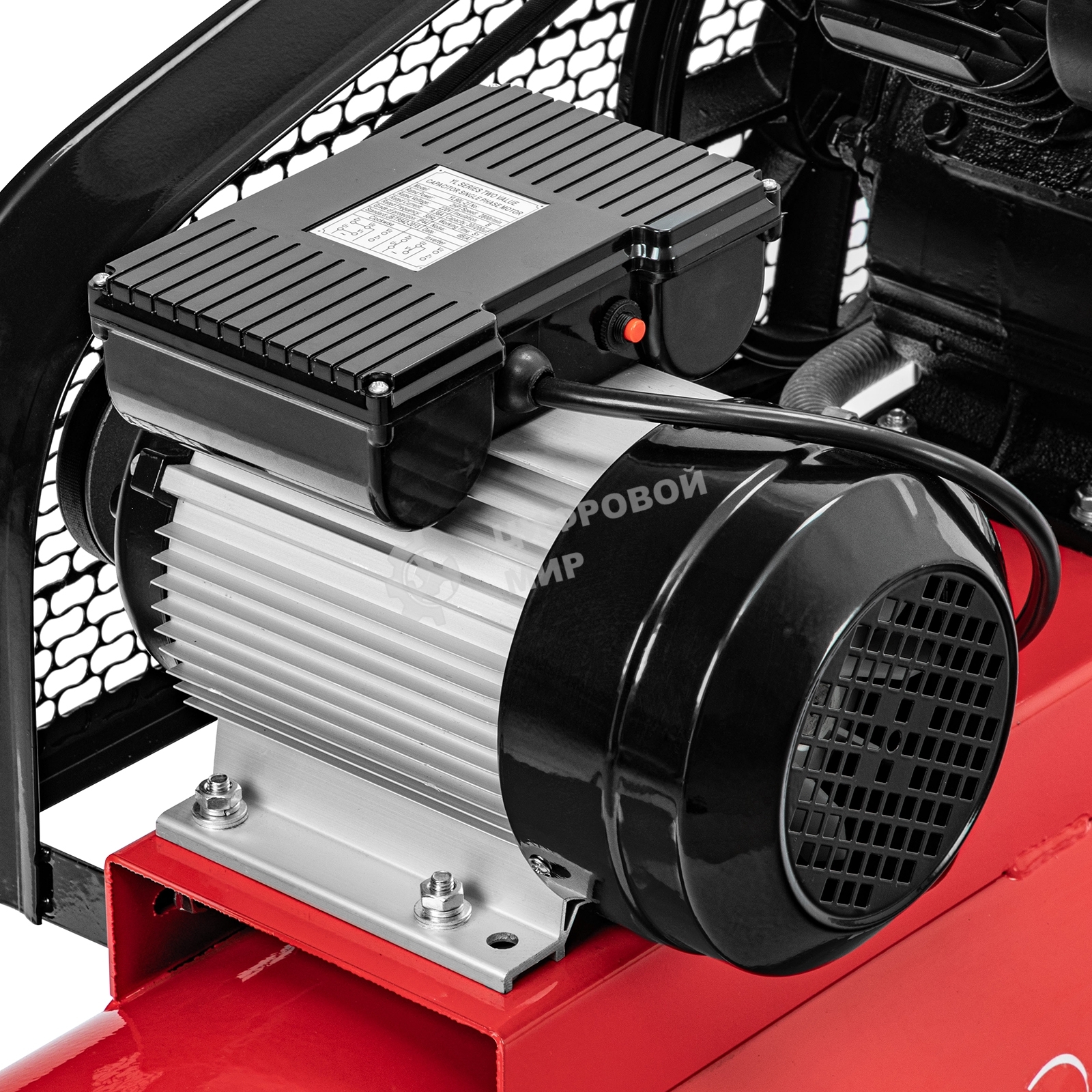 Компрессор воздушный МТХ КР2500/80 рем. привод, 2,5 кВт, 80 л, 420 л/мин