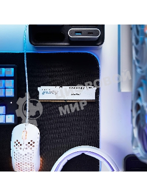 Оперативная память Kingston Fury Beast, DDR5, 16Gb (1x16Gb), 6000MHz, CL36, DIMM, с радиатором, белый