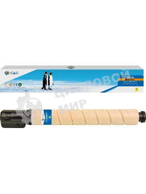 Картридж лазерный G&G GG-CEXV49Y C-EXV49 Y желтый (19000 стр.) для Canon imageRUNNER ADVANCE C3020/C3320/C3320F/C3320L/C3325