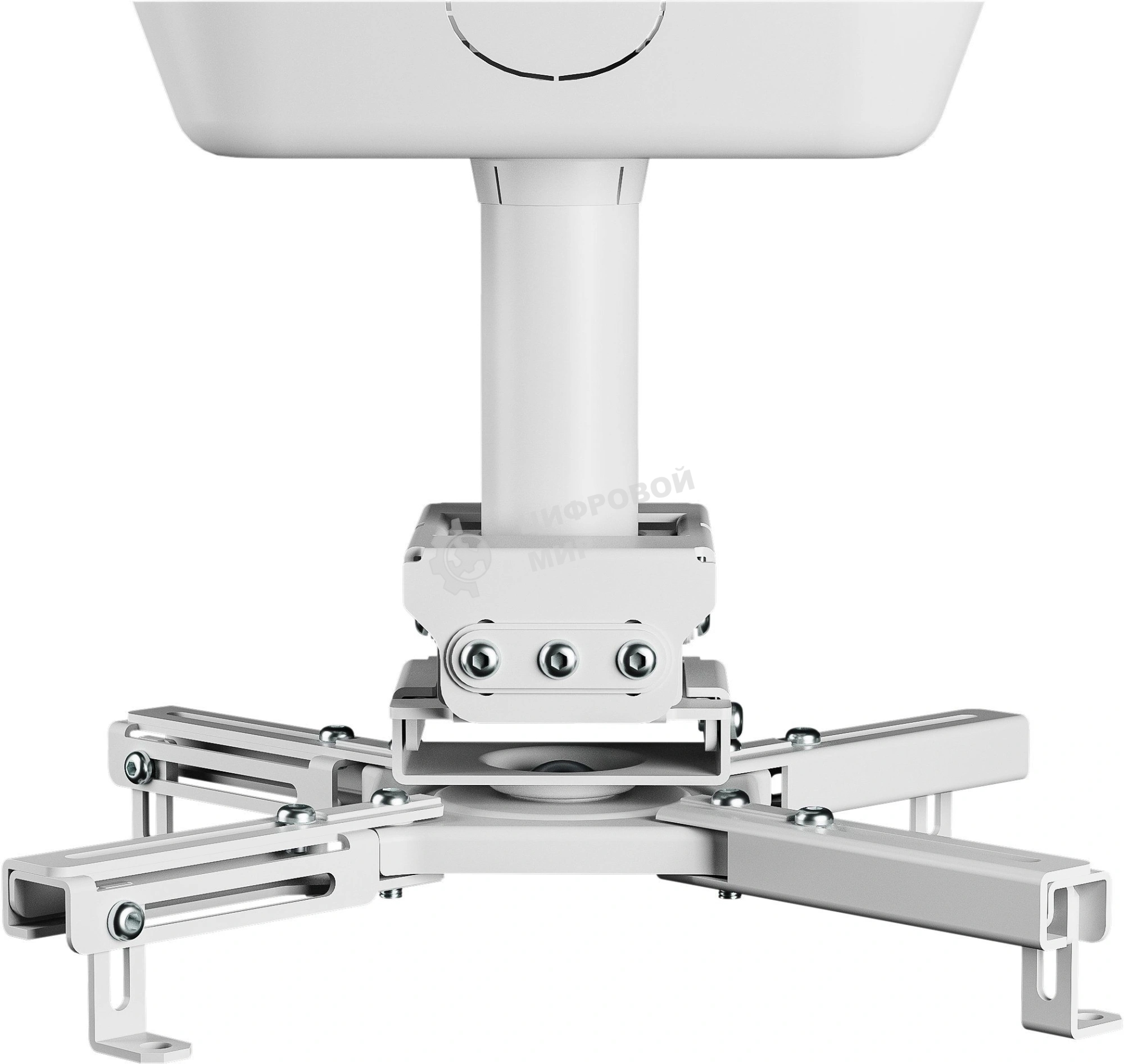 Кронштейн для проектора Cactus CS-PROF011S-WT белый макс.45кг потолочный поворот и наклон