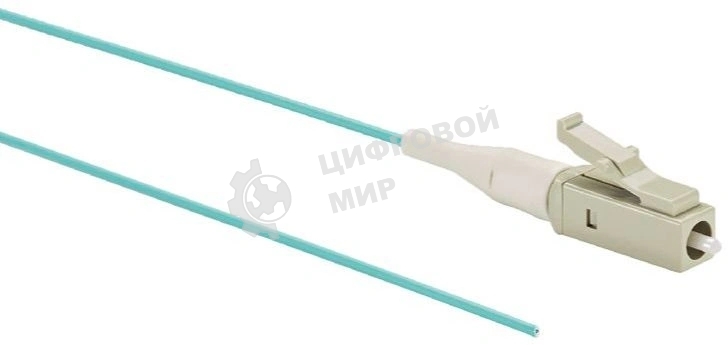 Пигтейл Panduit NetKey NKFPX1BN1NNM001 1x50/125 OM3 LC 1м LSZH аквамарин