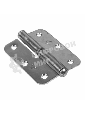 Петля накладная правая 85 цинк ЧЕТЫРЕ СЕЗОНА