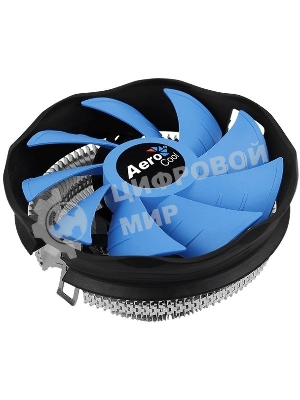 Кулер для процессора AeroCool/Formula Verkho Plus серебристый/черный, 120 мм, алюминий, 2000 об/мин, 26.5 дБ, 4 pin, 110 Вт, 68 мм