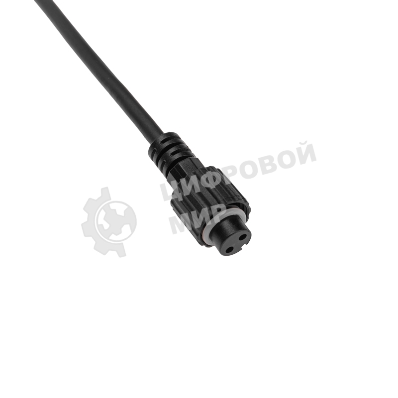 Шнур питания для уличных гирлянд Neon-night (без вилки) 3А, провода черный, IP65
