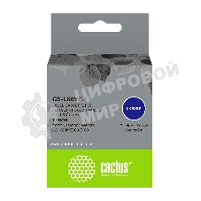 Картридж ленточный Cactus CS-LK6YBP черный шрифт, желтый фон (24 мм, 9 м) для Epson LW700/LW600P/LW1000P/Z700/Z900