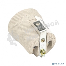 Патрон керамический E27 с держателем EKF PROxima