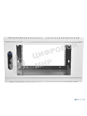 Шкаф телеком. настен, 9U, 600x650 дверь стекло (ШРН-9.650) (1 коробка)