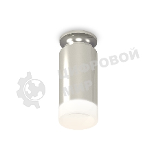 Светильник Ambrella Light XS6325081 PSL/FR серебро полированное/белый матовый MR16 GU5.3 (N6903, C6325, N6248)