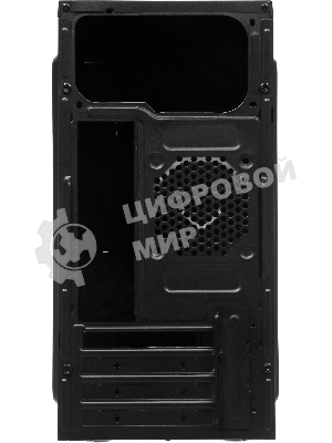 Компьютерный корпус KingPrice KPCC-MN208 черный без БП mATX 1x80мм 2x120мм 2xUSB 2.0 audio