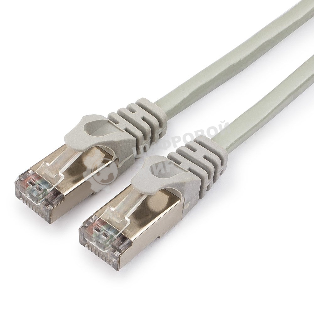 Патч-корд FTP Cablexpert cat.6, 1.5м, литой, многожильный, серый