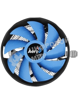 Кулер для процессора AeroCool/Formula Verkho Plus серебристый/черный, 120 мм, алюминий, 2000 об/мин, 26.5 дБ, 4 pin, 110 Вт, 68 мм