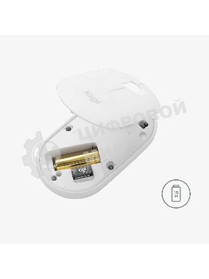 Мышь беспроводная Logitech Pebble M350 графитовый, 1000 dpi, радиоканал, Bluetooth, USB, кнопки - 3