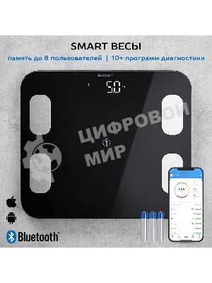 Весы Scarlett SC-BS33ED46 (черный)