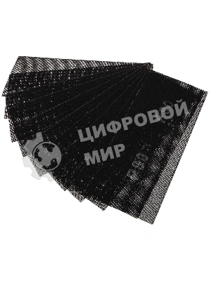 Сетка абразивная Sparta P 80, 115 х 280 мм, 10 шт.