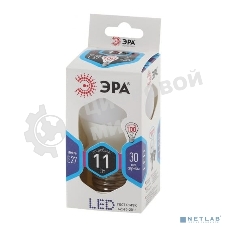 Лампа светодиодная LED 11Вт Е27 4000К smd P45-11w-840-E27 Б0032989 ЭРА