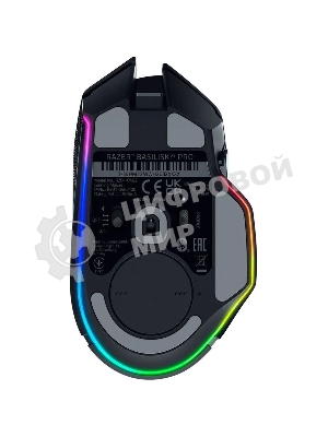 Мышь беспроводная/проводная Razer Basilisk V3 Pro 35K черный, 35000 dpi, радиоканал, Bluetooth, USB, кнопки - 11