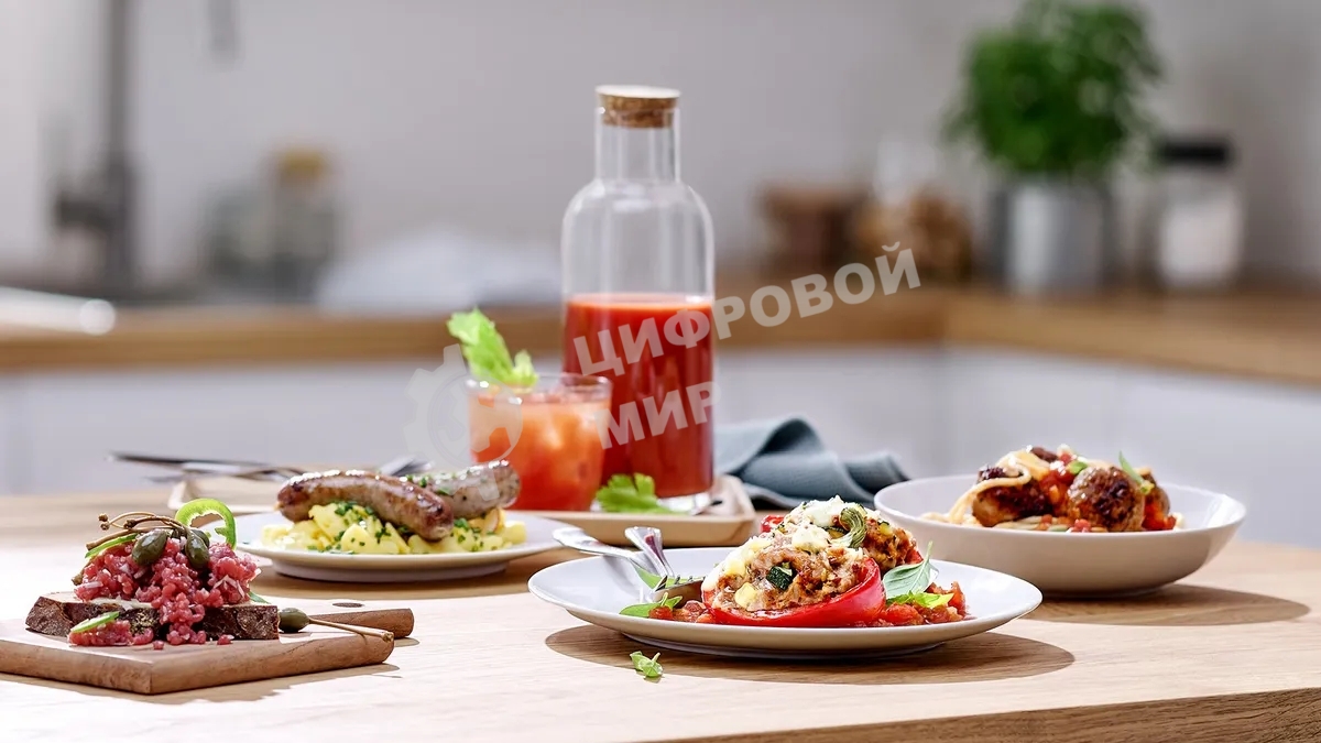 Мясорубка электрическая Bosch MFW67440 черный, 2000 Вт, 3.5 кг/мин, реверс, защита от перегрузки, насадки - 7