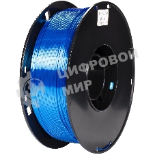 Пластик для принтера 3D Cactus CS-3D-PLA-1KG-S-BLUE PLA SILK d1.75мм 1кг L326м 1цв.