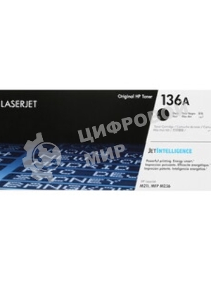 Картридж лазерный HP 136A черный Original LaserJet Toner Cartridge