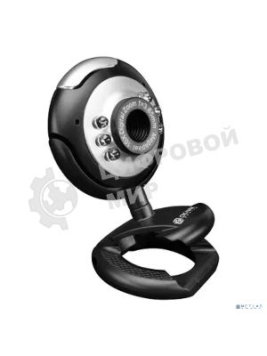 Веб-камера OKLICK OK-C8825 640x480, 30 кадр/с, USB Type-A, микрофон, черный/белый