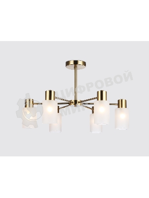 Светильник Ambrella light TR9581/6 BS латунь E14*6 max 40W 620*620*385